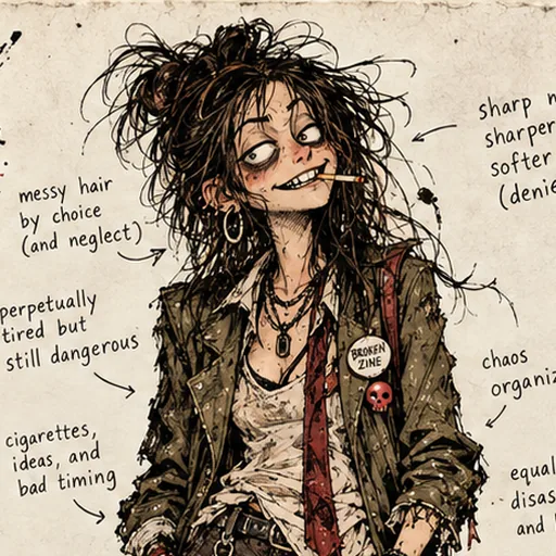 Ruin, Broken Zine co-editor in chief